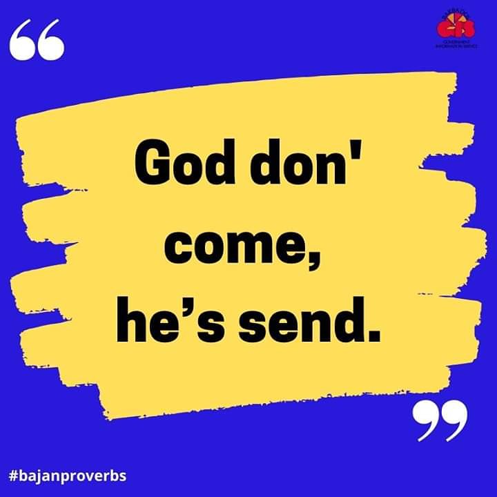 gisbarbados's tweet photo. #bajanproverbs #Barbados🇧🇧 #246 #blueyellowblack #gisbarbados https://t.co/uXk5SiYHjc