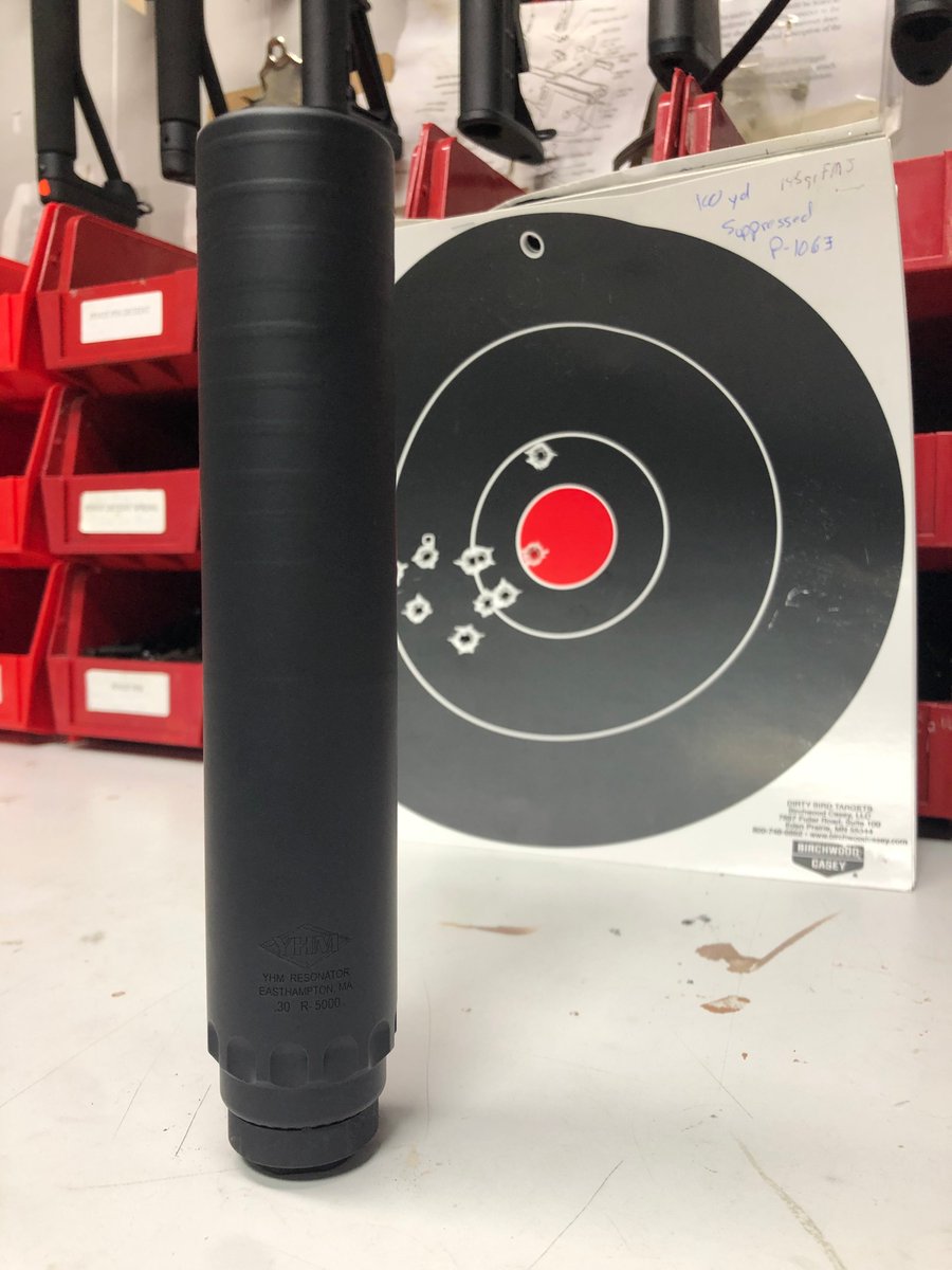 yhmachineco's tweet photo. Resonator® No. 5000!!! Oh what a road it has been to get here...
.
#suppressor #silencer #suppressed #yhmresonator #yankeehillmachine #yankeehillsuppressor #cansnotbans #gunmuffler #suppressednation #pewpew #pewpewlife #hearingprotection #soundmoderator #target https://t.co/YAcgBzbArl
