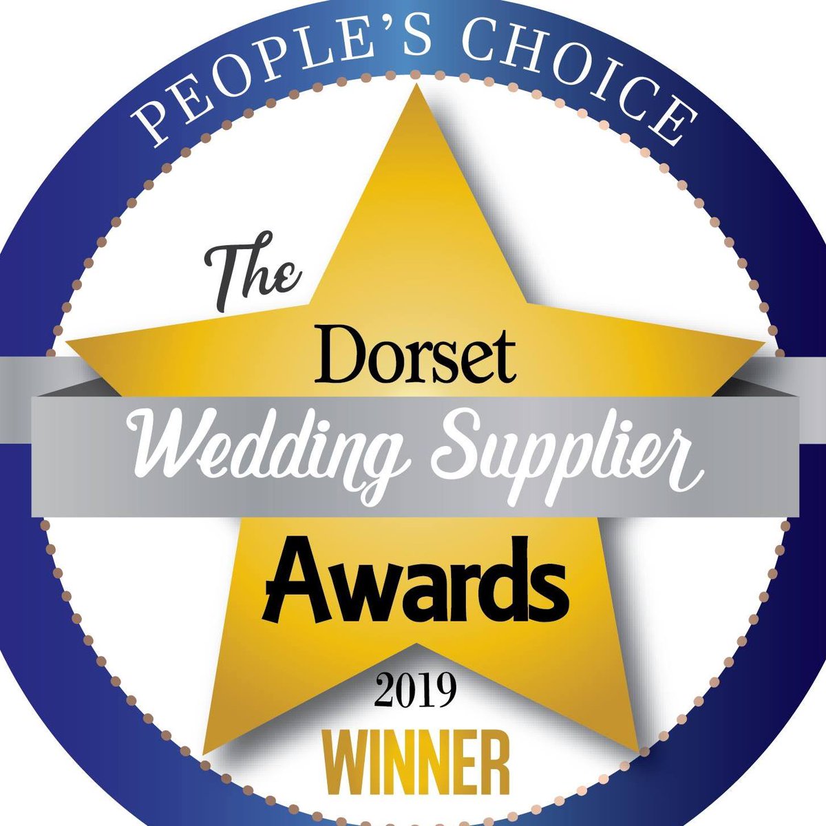 We're so very proud to have won the People's Choice Award at the <a href="/DorsetWedAwards/">DorsetWeddingAwards</a>! Congratulations to all the finalists and a huge thank you to everyone who voted for us 😁