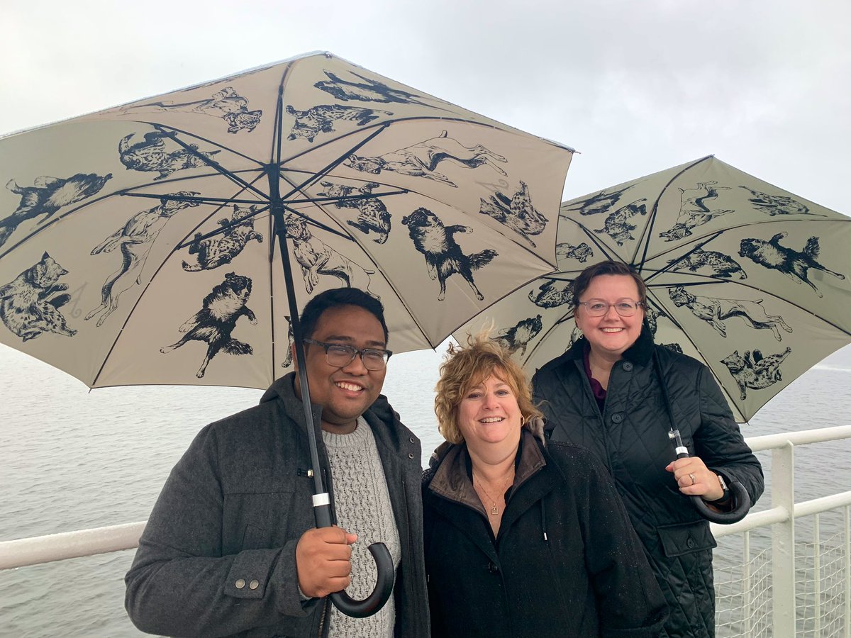 OrangeworksIE's tweet photo. Dolphins ahoy! 🐬 We’re getting it all in on the ferry to #Killimer. Next stop @TrumpDoonbeg @wildatlanticway #CreatingExperiences #DiscoveryChallenge https://t.co/xqh3hIgTp9
