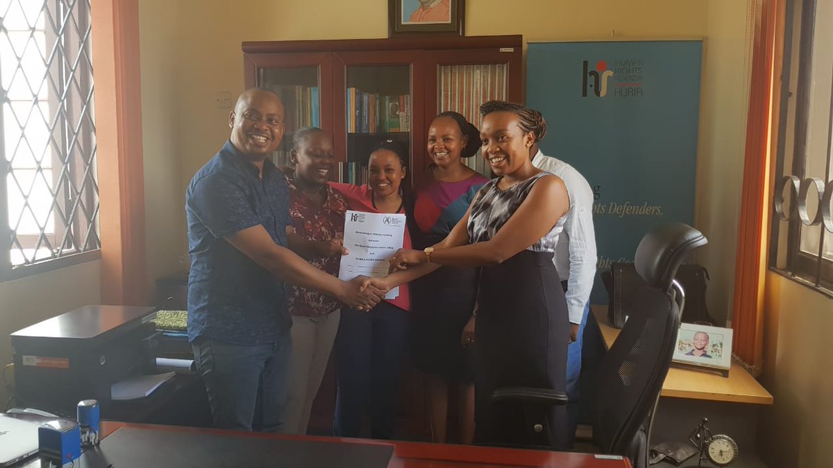cmcmediators's tweet photo. Signing of Partnership MoU with Human Rights Agenda[HURIA] to enhance access to justice through alternative dispute resolution!@HURIA @UNDPKenya https://t.co/IJzNlgjGrM