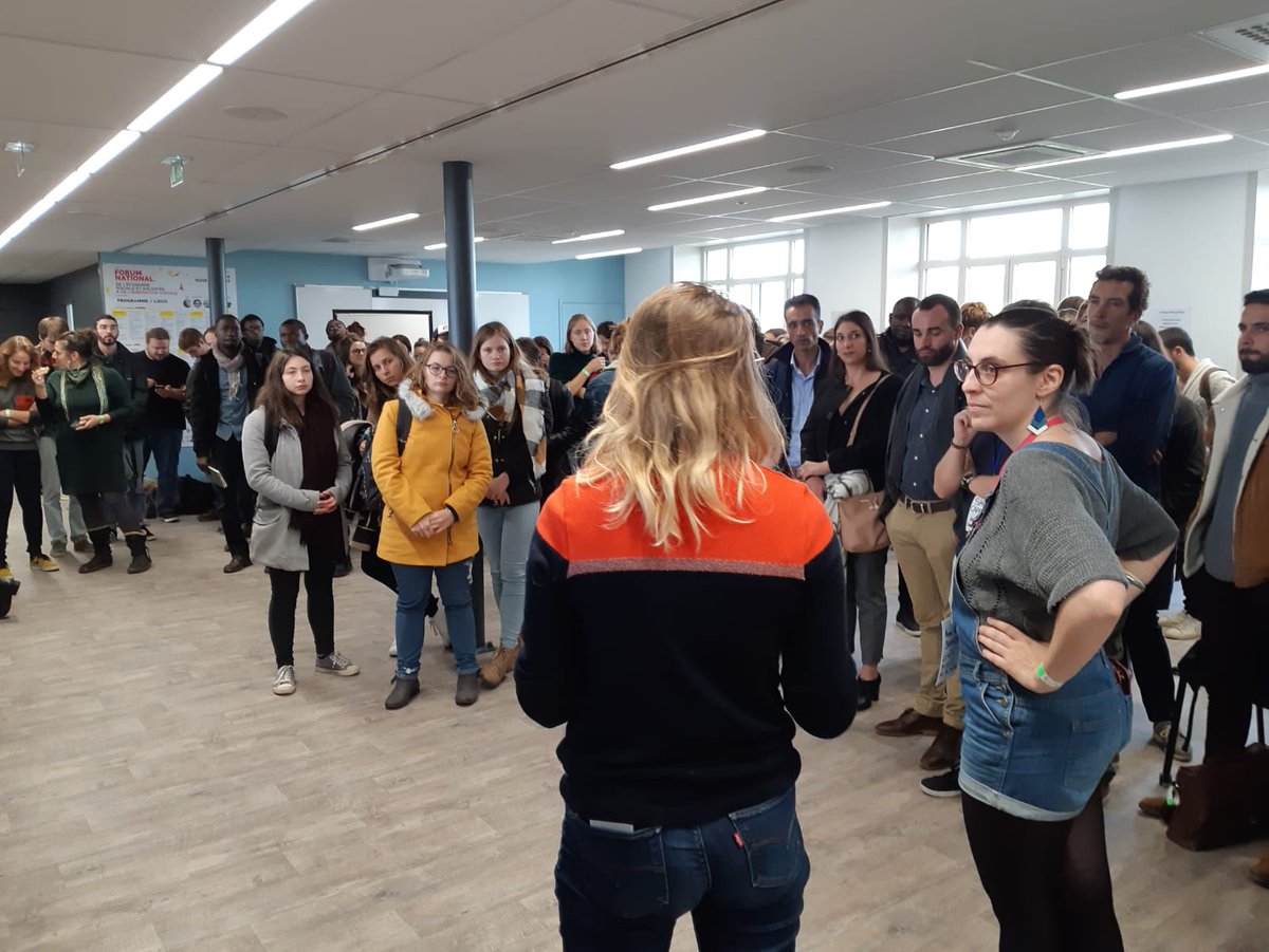 Ekipi_ESS's tweet photo. La @semaine_l étudiante pour l' #ESS est officiellement lancée lors #ForumESSIS à Niort ! 📣
Beaucoup d'événements prévus pendant le #MoisESS19 👏 https://t.co/Z2mH0Bci5n