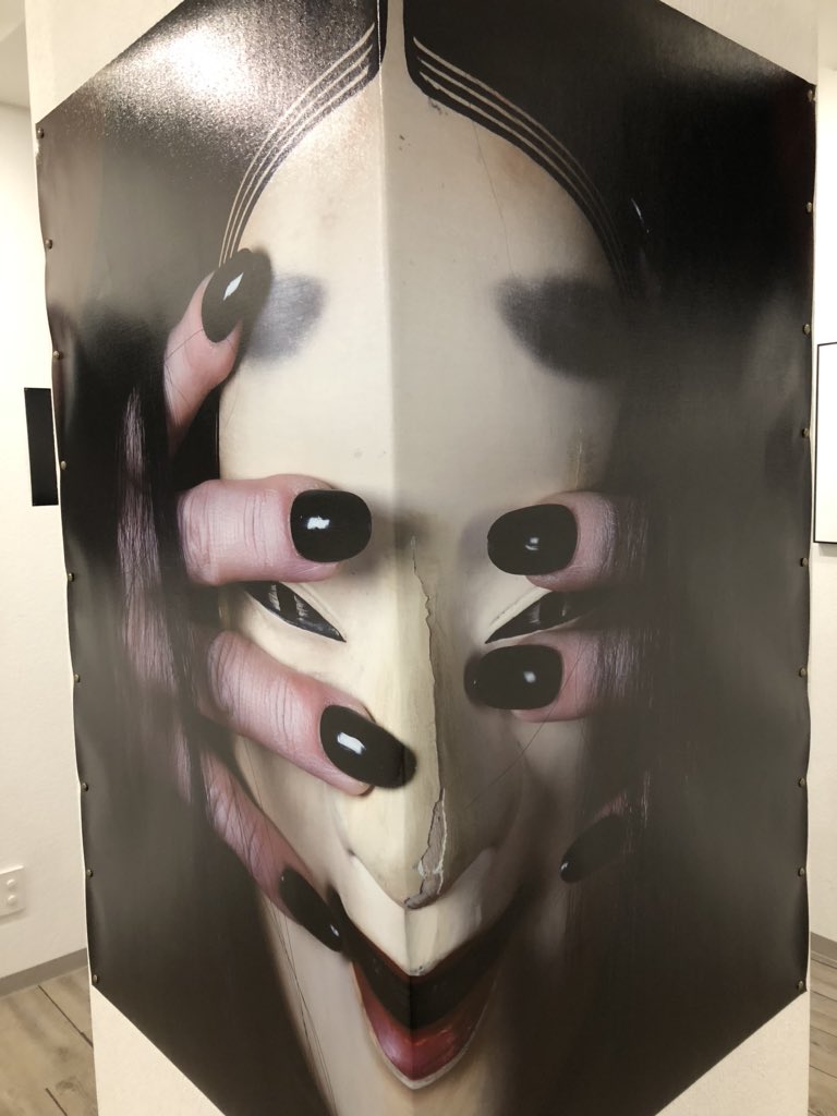 tumblr杉浦則夫 美帆 杉浦則夫写真展「青玄の女図」 面の内部から漏れてくる色気と感情の渦 女は男の秘部を食い尽くすもの  変わらない面との対話で表情が変化する そんな 女 が圧巻の情熱を見るものに注ぎ込む そんなところに行ってきました 杉浦先生 美帆さん #杉浦則夫 ...