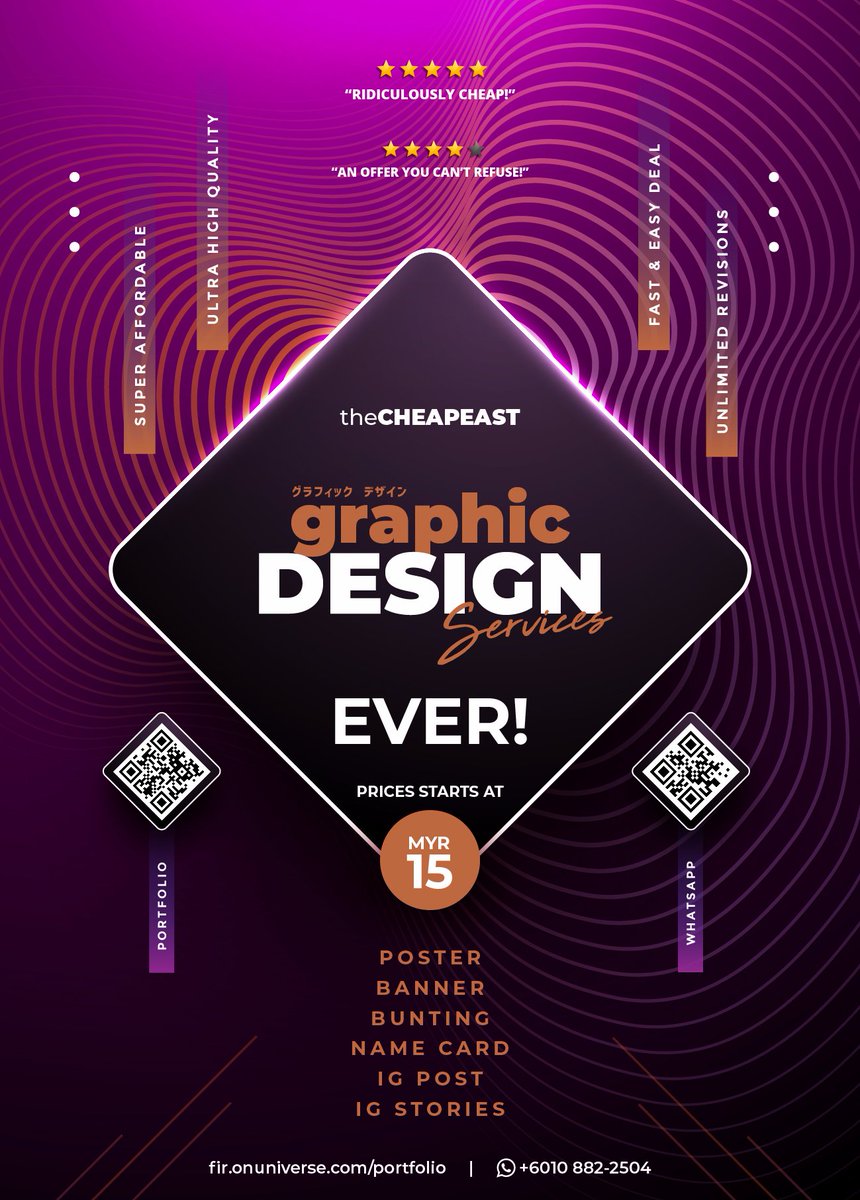 itsfiro's tweet photo. Ada business owner/agents/dropshipper tak kat sini?

Kalau ada yg nak hire freelance graphic designer boleh dm ya. Saya menyediakan servis editing murah yg memang affordable terutamanya untuk yg baru nak mula berniaga.

RT untuk bantu kawan kawan kita yg nak berniaga 🤓 https://t.co/B02ypO40rf