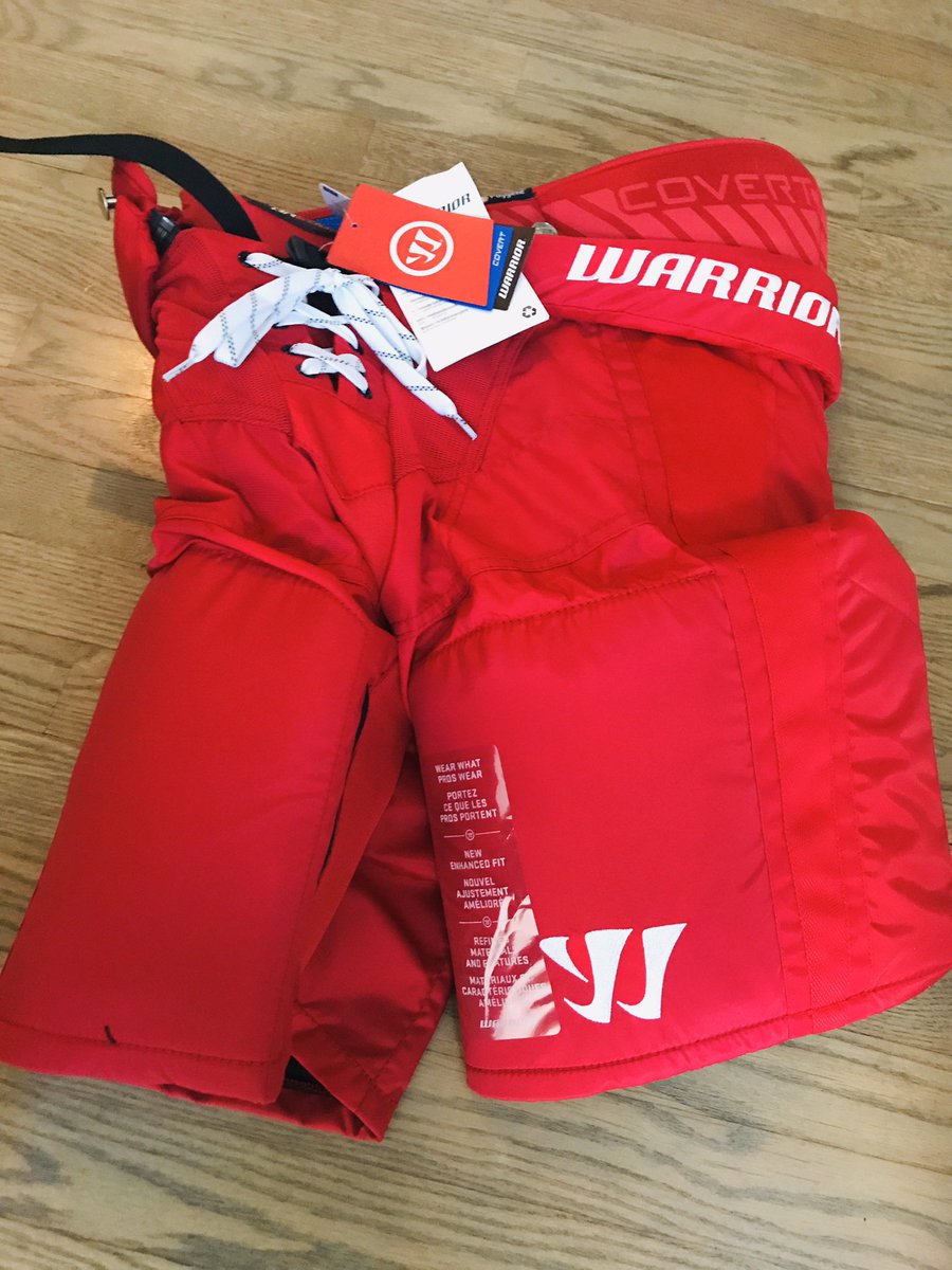 BostonOutdoor's tweet photo. @WarriorHockey your customer service rocks!!! Thx for the replacement Covert QR Edge pants! https://t.co/4BrlMH5EpR