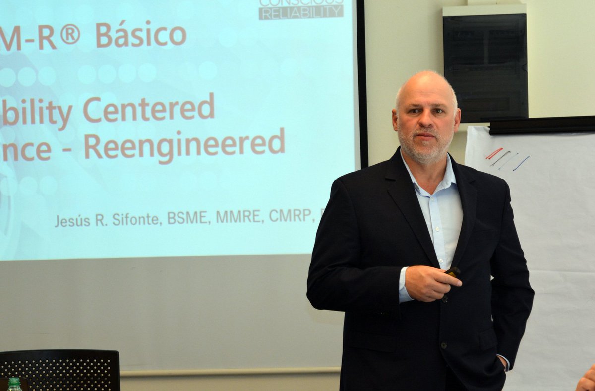 Uruman1's tweet image. 19 de Noviembre #Uruguay: Curso Pre-Congreso #5: "Ingenieria de confiabilidad aplicada a la gestión de mantenimiento" con Jesús Sifontes .
Instructor: Jesús R. Sifonte, BSME, MMRE, CMRP, PE 🇵🇷
uruman.org/curso-pre-cong… 

#mantenimiento #GestióndeActivos #Confiabilidad
