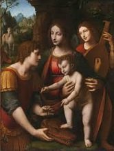 PresseKraemer's tweet image. Vierge à l'enfant de Bernardino Luini (c 1481-1532) - @Drouot @FennMathilde #vente lecurieuxdesarts.fr/2019/11/vierge…