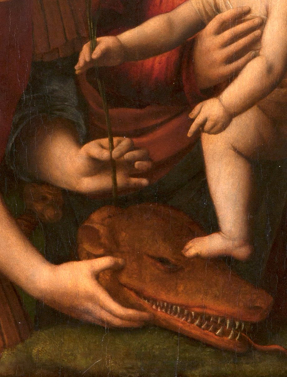 PresseKraemer's tweet image. Vierge à l'enfant de Bernardino Luini (c 1481-1532) - @Drouot @FennMathilde #vente lecurieuxdesarts.fr/2019/11/vierge…