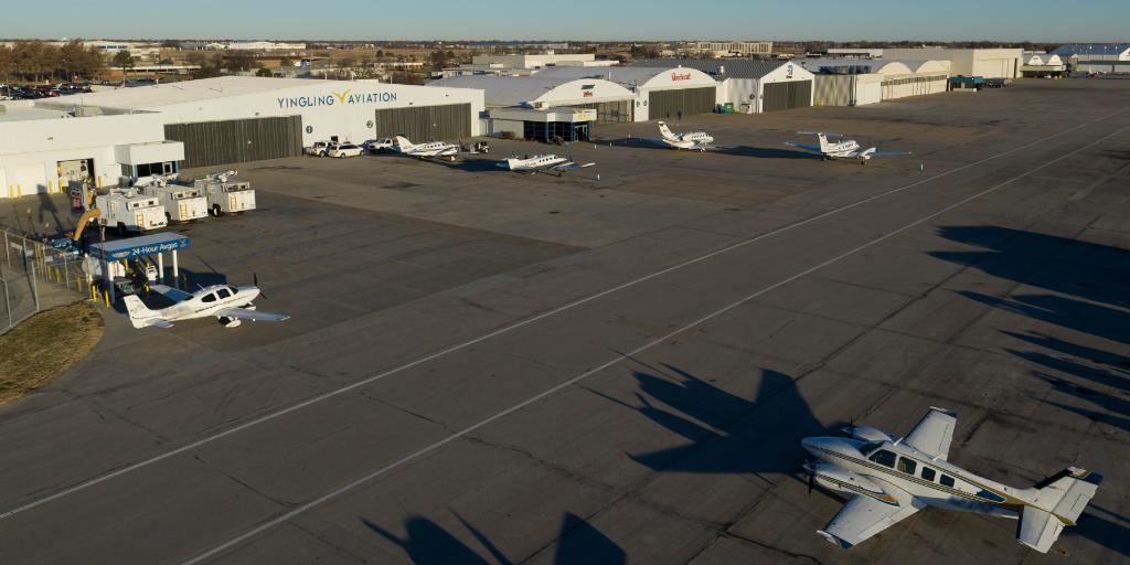 P66Aviation's tweet photo. Earn at least 10 points per gallon each time you purchase fuel from this WingPoints-participating FBO, @YinglingKICT! Located in Wichita, Kansas, at Dwight D. Eisenhower National Airport (KICT), Yingling is the largest Cessna aircraft parts supplier anywhere! #WingPointsWednesday https://t.co/UWhFiag31L