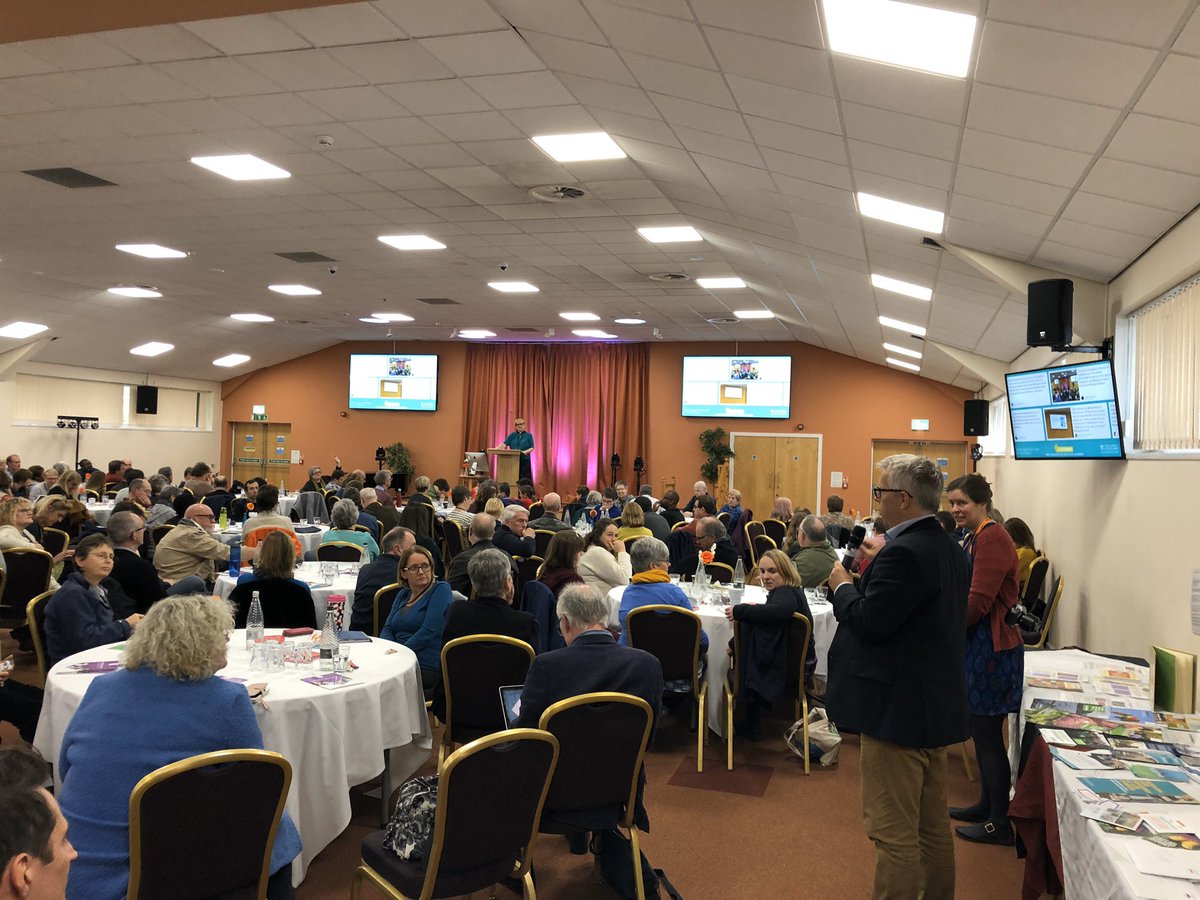 tompearson's tweet photo. As we start coming to the end of #StrangerToFriend @Sandierah9 is facilitating final questions and comments for speakers and workshop leaders from throughout the conference. https://t.co/1kbOF0EMwI