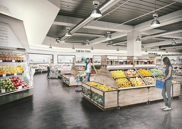 roomctokyo's tweet photo. スーパーマーケット
#建築パース #supermarket #market #スーパーマーケット#3dcg #render #rendering3d #3dsmax #vray #roomc #roomctokyo #ルームシー https://t.co/qqdsGjng3F https://t.co/1TF0BuBdKe