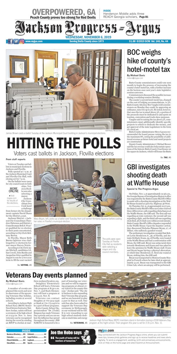 Michael_P_Davis's tweet photo. For these stories and more, pick up a copy of today's Jackson Progress-Argus or visit https://t.co/sANMkBJ0lt. https://t.co/ymMTIczI7p