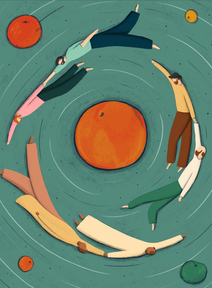 BrightIllo's tweet photo. This illo by #BrightArtist @rachaelpresky featured in @BigIssue book review this week. This Friday, she will be doing a live draw on @Adobe UK's YouTube at 2pm Friday. Don't miss it! 
#AdobeCreativeCollabs #AdobeUK #AdobeFresco #AdobeCC
https://t.co/k3KKWJJlbh https://t.co/mBbhVYwvjO