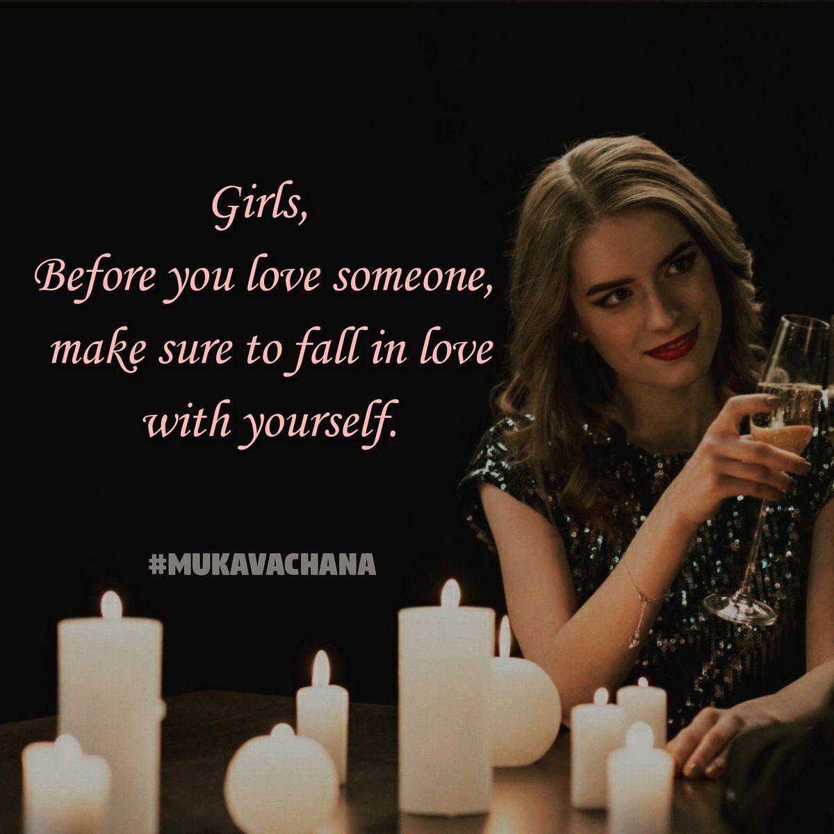Vedansh67699499's tweet photo. Girls, before you love someone, make sure to fall in love with yourself. #Mukavachana #loveyourself #selflove #beyourownpriority #Priorities https://t.co/YFQ4lG9Df3