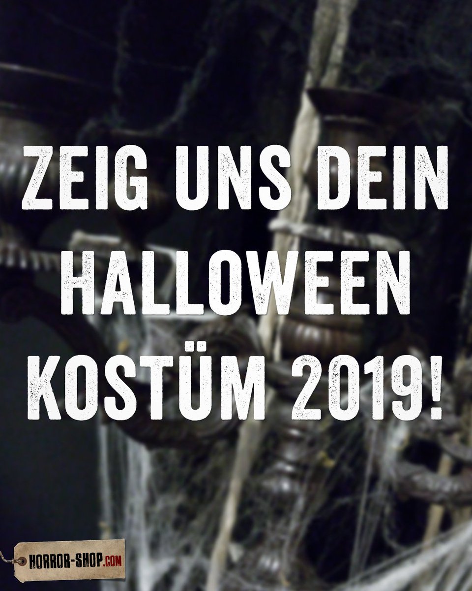 HorrorShopCom's tweet photo. Fast eine Woche ist nun schon vergangen und wir erholen uns alle langsam von Halloween 😉 Zeig uns dein Halloween Kostüm in den Kommentaren, um gleich mal Inspirationen für 2020 zu sammeln!

#halloween #halloween2019 #halloweenkostüm #halloweencostume #horrorshop #horrorshopcom https://t.co/sCCo8guGYa