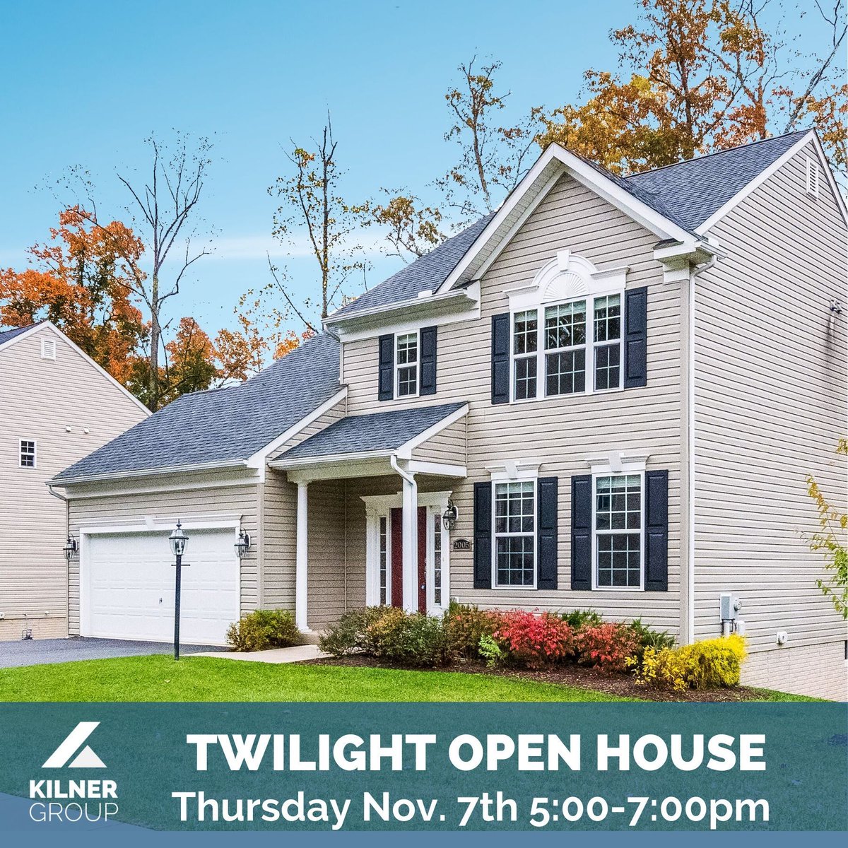 KilnerGroup's tweet photo. Come visit us at our #TwilightOpenHouse at 2005 Cassidy Ct, Point of Rocks, MD 21777, from 5-7PM on Thursday, November 7th!
#ComingSoon #NewListing #ForSale #OpenHouse #SellingMD #MDRealEstate #MDRealtor #RealEstate #Realtor #KilnerGroup #TowerHill #RaisingtheBar https://t.co/yS6QnBQKvH