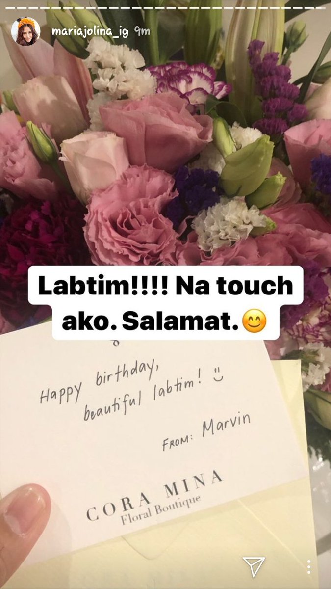 LheyCanlas's tweet photo. Anak ng tokwa. Wag nyo sabihing wag na kming umasa, hanggang dulo kakapit kami...kilig naman kuya @marvin_agustin @mariajolina https://t.co/ImvOBw0Si8