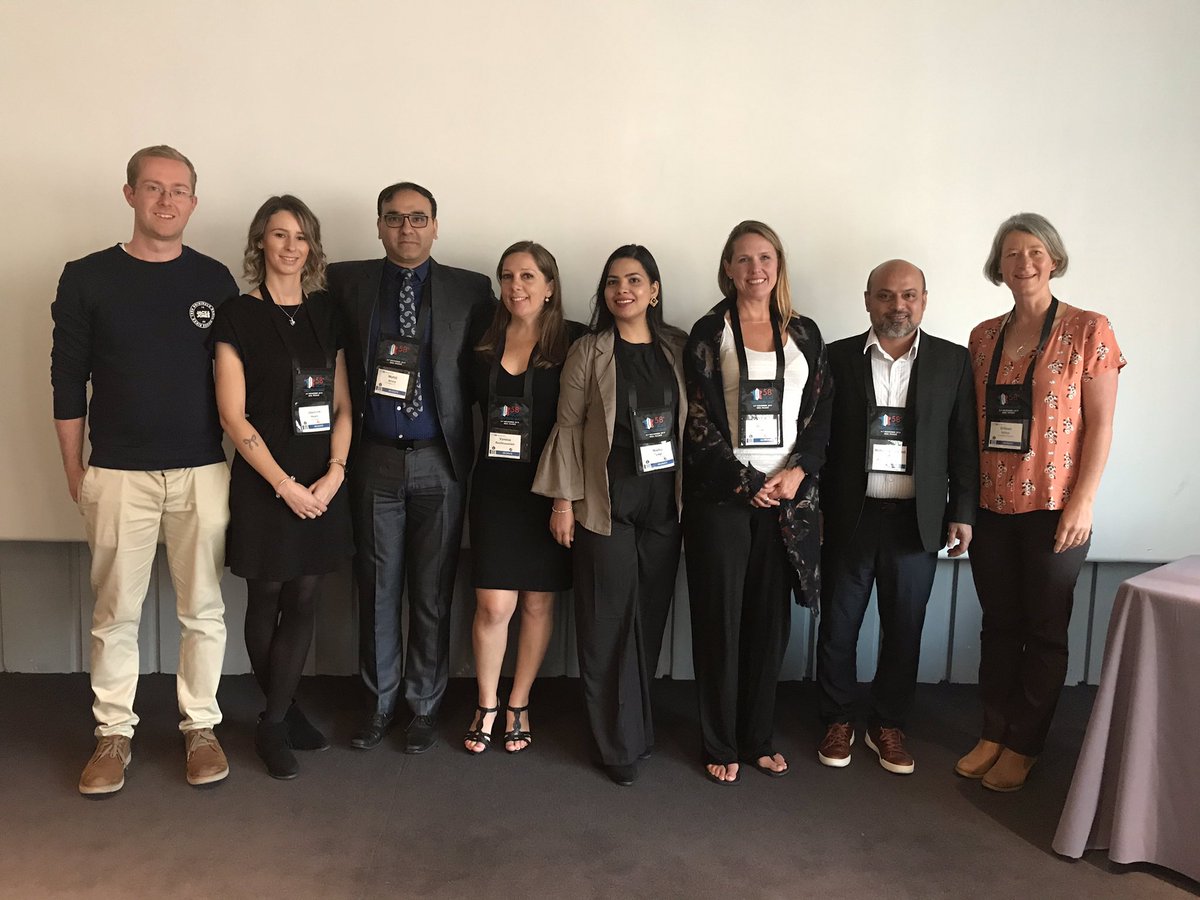 The_SRI's tweet photo. This morning we had the pleasure of meeting our 2019 Travel Grant recipients at a breakfast we hosted for early career researchers @ISCoSmeetings. We look forward to hearing more about their experiences at #ISCoS2019. #SpinalCordInjury #research #careers https://t.co/lv6gG0tA6R