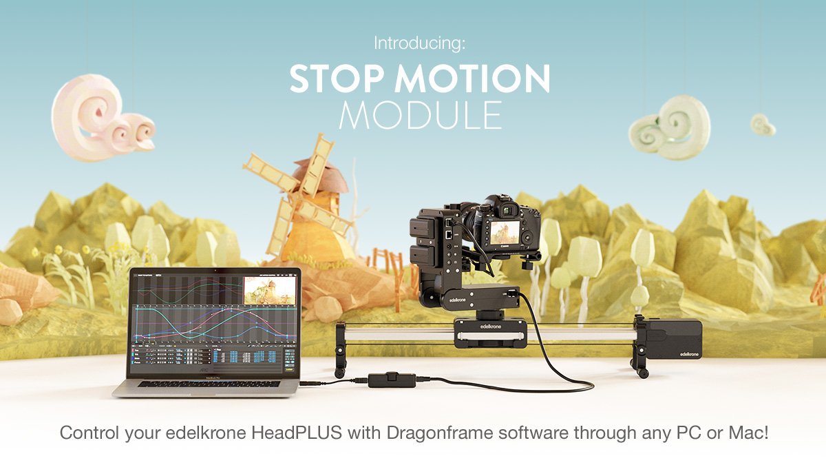 edelkrone's tweet image. Bring your Stop Motion Animation to Life with Stop Motion Module 🎬️
🔎 Explore #HeadPLUS &amp;amp; #Dragonframe Integration 👉 edel.kr/th
--
@dragonframe #edelkrone #StopMotionModule #stopmotion