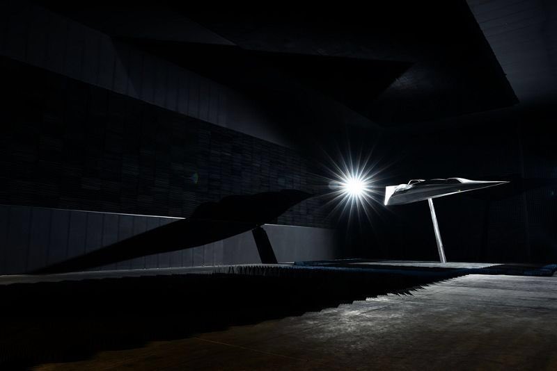 On Tuesday, Airbus revealed its secret Low Observable UAV testbed (LOUT). This 4-ton, diamond shaped ground-based testbed was created to demonstrate the capabilities and technology that will be used in future projects at Airbus.