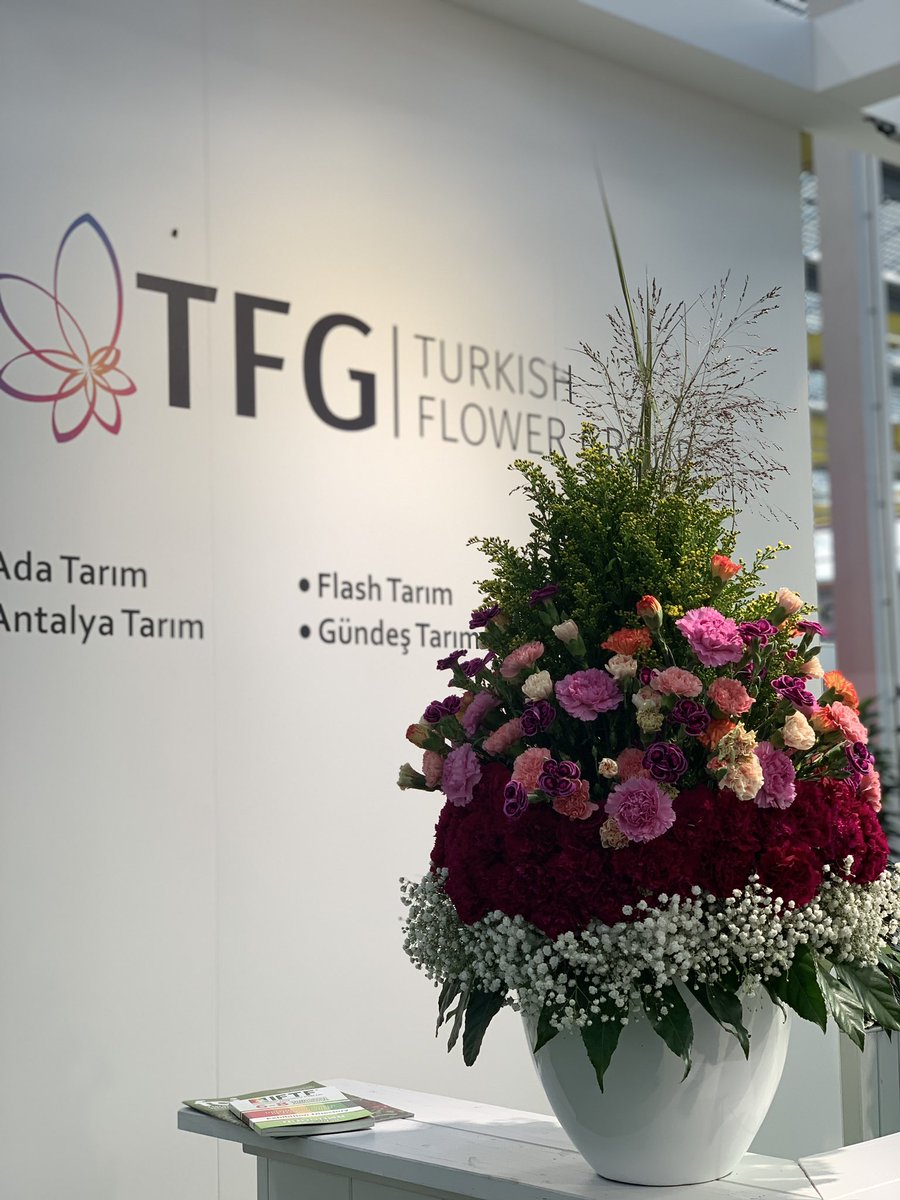 alicandir's tweet photo. Antalya’da ürettiğimiz çiçeklerle  “Turkish Flower Group” olarak Dünya’ya dokunuyoruz. Hedef daha çok üretim, daha çok İhracat #IFTF #TurkishFlower #Flashflower #AntalyaÜretiyor https://t.co/Y7QhhRl06l