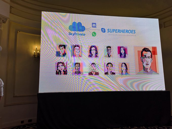 Not much big news in the Skyprivate presentation. Basically just how @SkyPrivate works, how you can increase