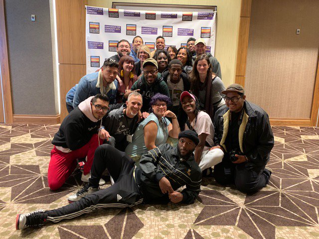 MYDAMusic's tweet photo. #MYDA representing at #ArtsEd19 @communityartsed  in #Austin last week!  @YEPNOLA @Door_NYC @RYSEyouthcenter @ELMAPhilanthro @neutral_zone @apch2830 @spy_hop @RenYouthCenter https://t.co/vGy1Z1aqwp
