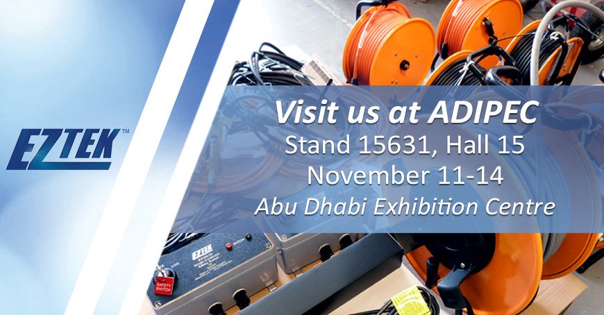 Visit us at ADIPEC next week, November 11-14!
Eztek is pleased to be sharing a stand with Motive. Find us in Hall 15 on Stand 15631. 
#ADIPEC2019