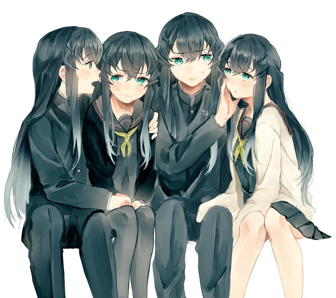 水鏡/垢移動したよさんがTwitterに投稿した時透無一郎(鬼滅の刃)のイラスト。