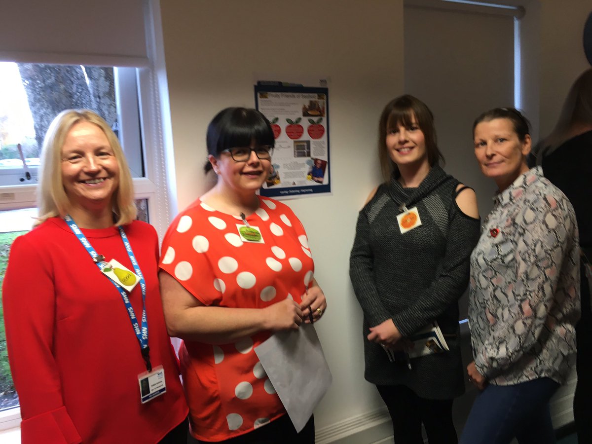 Team Seafield sharing their fruity success for QI project <a href="/NHSGrampian/">NHS Grampian</a>  <a href="/DrGrays_Elgin/">Dr Gray's Hospital</a>
