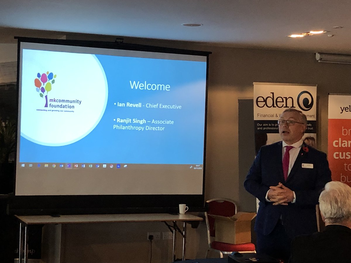 Thank you <a href="/IanRevellMKCF/">Ian Revell</a> &amp; @RanjSingh777 from <a href="/MKComFoundation/">MK Com Foundation</a> for taking us through the #vitalsigns2019 report, rounding up the most current research on our city &amp; highlighting the strengths &amp; the challenges our MK Communities face. Very interesting! 

#lovemk #networking