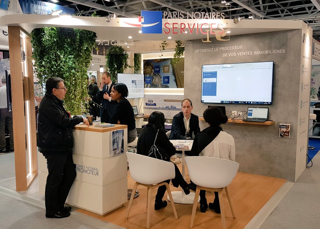 PNS_Notaires's tweet photo. #RENT 2019 | #Technologies #Innovation #Immobilier | On vous attend Porte de Versailles @salonrent Stand C40 : nouvelle Base immobilière #BIEN et la plateforme collaborative pour la promotion immobilière #EspaceNotarialPromoteur #ParisNotairesServices https://t.co/1g8UlDgki1