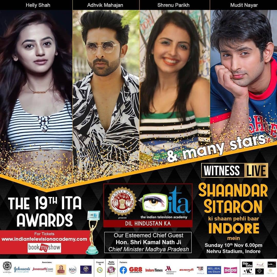 ITA AWARDS 2019 <a href="/shrenuparikh11/">shrenu parikh</a> 😉😉😉

 #ShrenuParikh #JanhviMittal
#aastha #gauri #PoojaSharma #EkBhramSarvagunSampanna #ipkkndebp #Ishqbaaaz #ITA2019