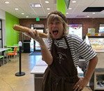 tfkcc's tweet photo. Foot-long Eclair??? Really? Today only! A fun thing to share with a special someone.
#footlongeclair #chocolateeclair #frenchkitchen #frenchbakery https://t.co/QButMBU5bt