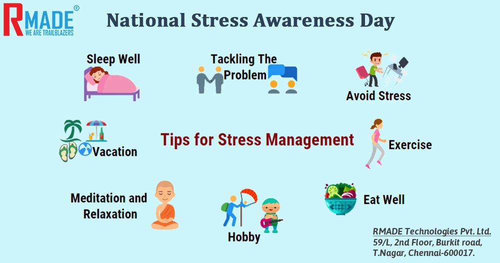 Rmade_user's tweet photo. National Stress Awareness Day.!!

#NSADay #stressrelief #stress https://t.co/48pYrd29xT