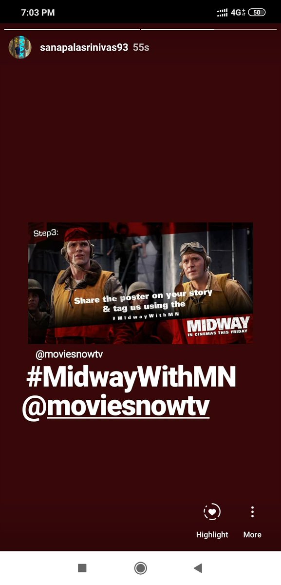 MysticBholenath's tweet photo. @moviesnowtv Done team
#MidwayWithMN
Join
@khemka_nidhi
@angeleyess4uin
@Abhishe_6
@Satyam143341
@Navyavegi
@dipak_jad
@DJ_Bhayani
@Ash_098409
@kunalpanwar_inc
@spriha_s
@mehtamadonna https://t.co/UO7HRmuxD3