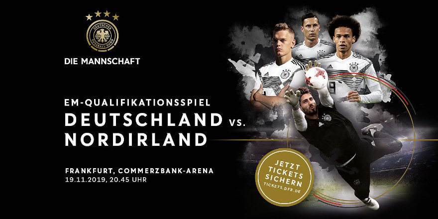 DeuBaPark's tweet photo. ⚽️ Länderspielpause? Nicht bei uns in der @CobaArena ❗️ Heute in einer Woche trifft das @DFB_Team in der EM-Quali auf Nordirland 🙌
Alle Infos ℹ️ auf unserer Homepage unter ➡️https://t.co/LMUeM60EMt
#dfblive #länderspiel #DieMannschaft https://t.co/yjpVIei8tG