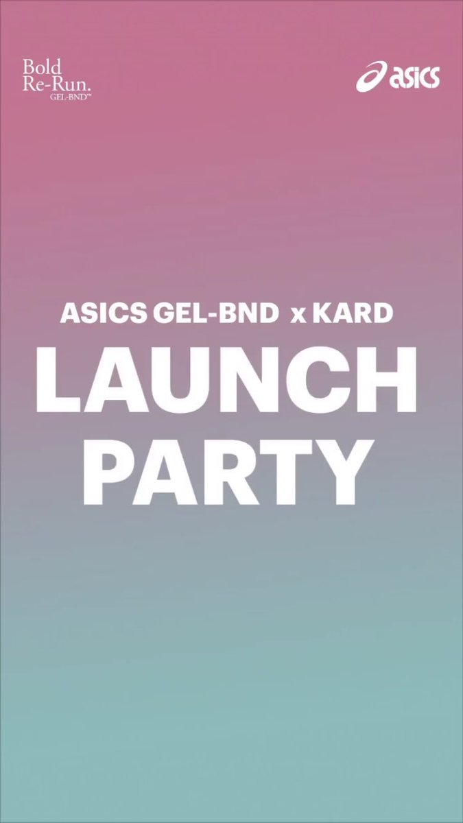 Kard_Malaysia's tweet photo. [#KARDxASICS #KARDinKL #KARDinMY] Follow and mention asics_sportstyle_my on IG with #asicssportstylemy #GELBND #BOLDRERUN #KARD 

📅: 9th November 2019, Saturday
⏰: 7pm onwards
📍: Blue Atrium, Sunway Pyramid Kuala Lumpur. https://t.co/cdxyphpkkO