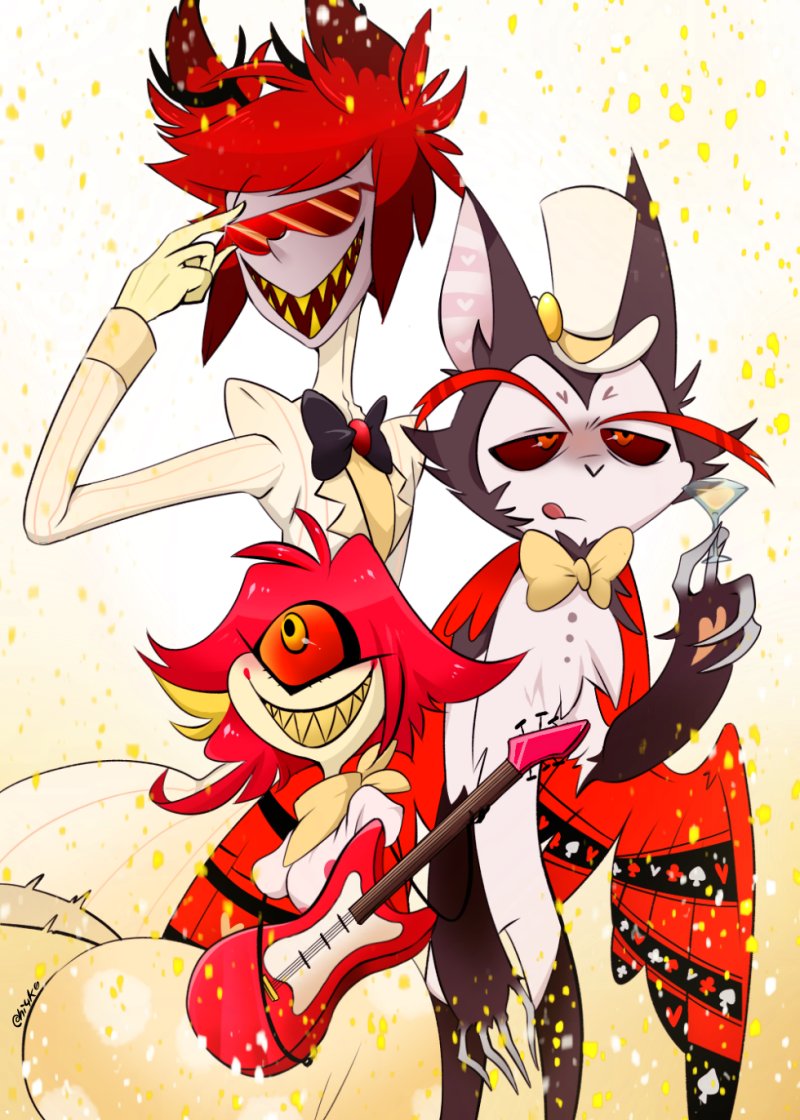 ハズビンホテルはいいぞ！ #繋がらなくていいから俺の描いたハズビンの