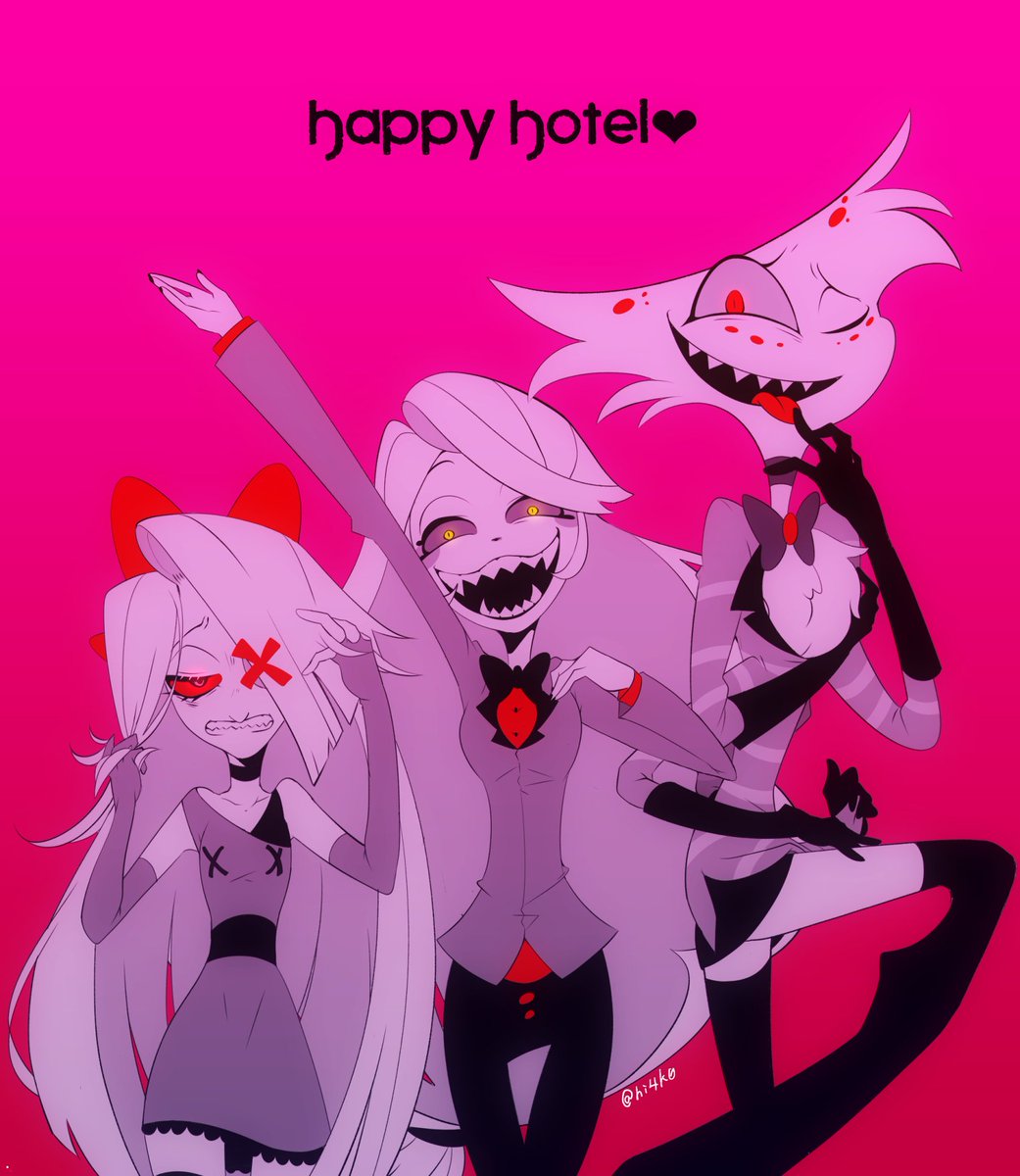 ハズビンホテルはいいぞ！ #繋がらなくていいから俺の描いたハズビンの