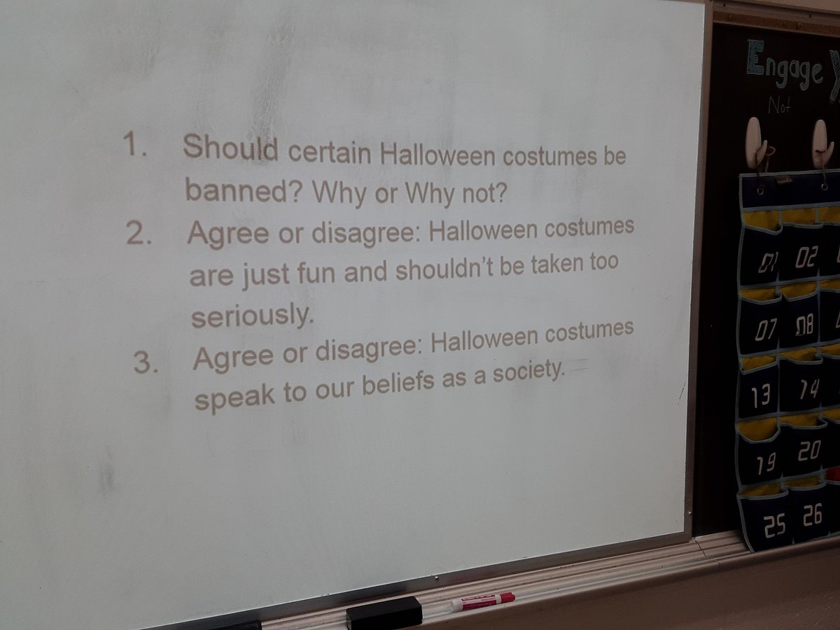 Socratic Smackdown debating halloween costumes in #APLang today. Practicing argumentation, using support and backing, and transition skills. <a href="/DeerParkHS/">DPHS Principals</a> <a href="/DeerParkSuper/">Jim Stoll</a> @karenccrema