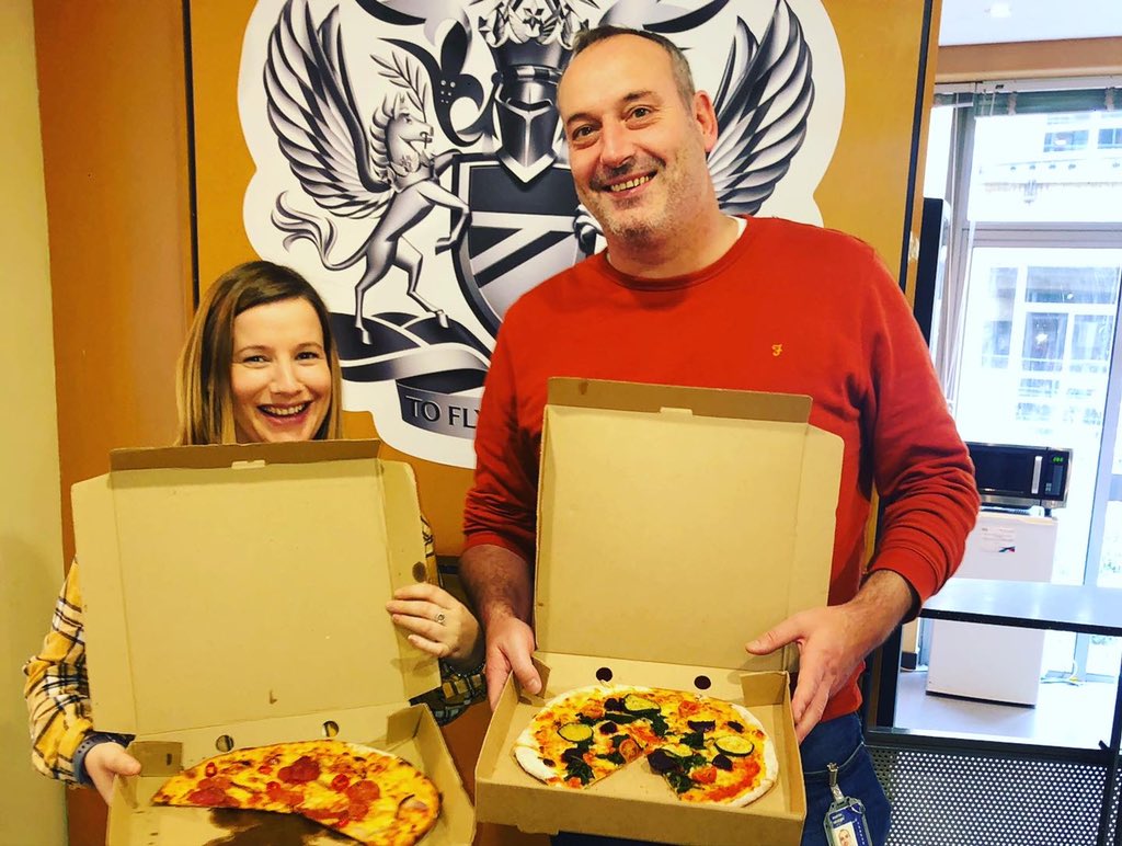 Another amazing pizza drop for the lovely Newcastle #BritishAirways SSR team ✈️🇬🇧🍕

We hope you all enjoyed your lunch today guys 😍

If your team deserves FREE PIZZA 🍕👅 Comment below 👇🏼 

#pizza #team #newcastle #northeast #staff #workinghard #workhard