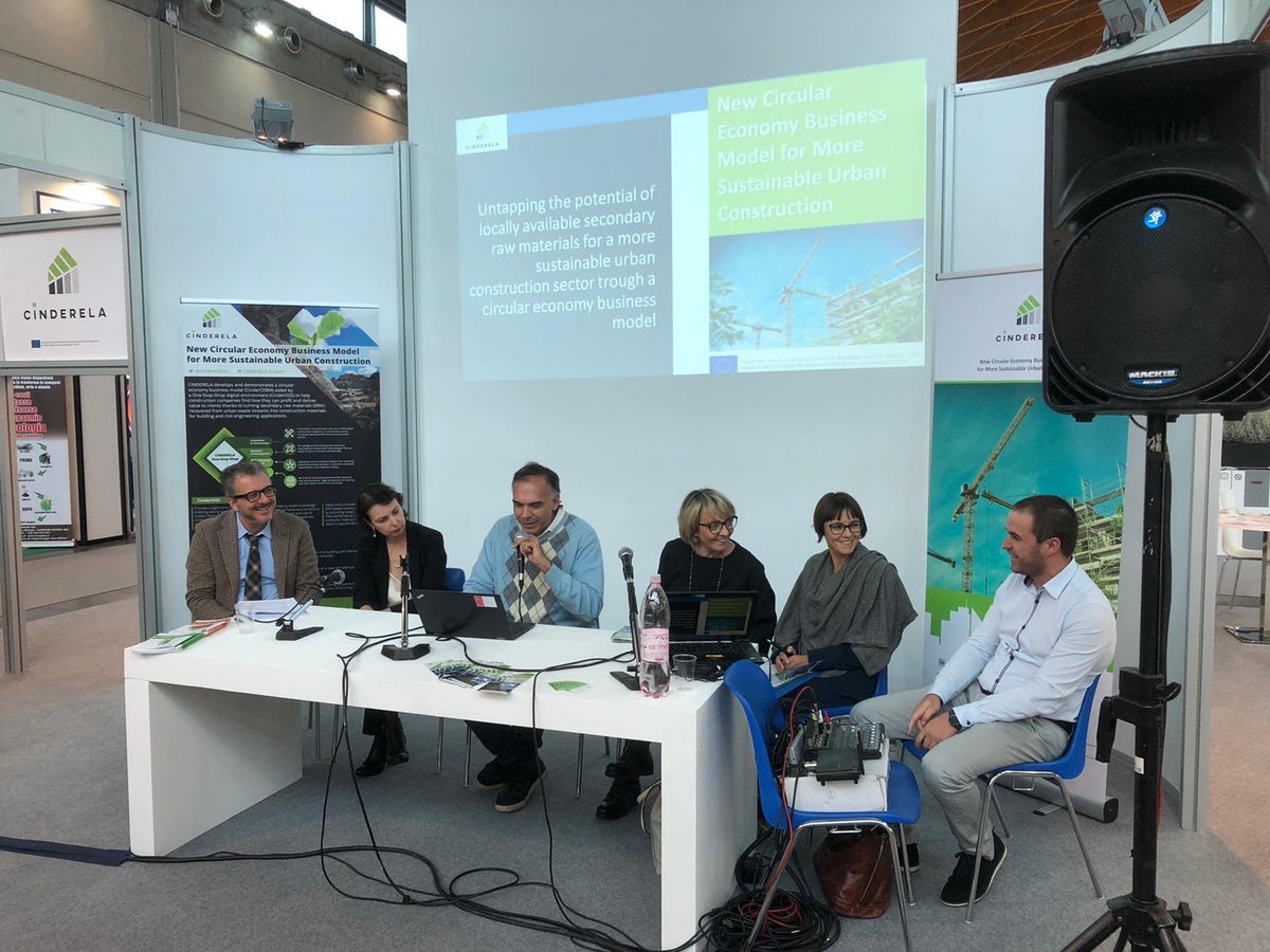 Arter_ER's tweet photo. New Circular Economy Business Model for More Sustainable Urban Construction - ART-ER #cinderelaproject @CinderH2020 @Ecomondo https://t.co/cqzzh6JH1n