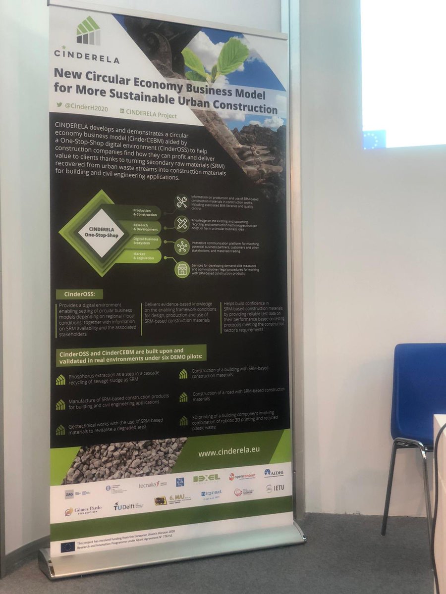 Arter_ER's tweet photo. New Circular Economy Business Model for More Sustainable Urban Construction - ART-ER #cinderelaproject @CinderH2020 @Ecomondo https://t.co/cqzzh6JH1n
