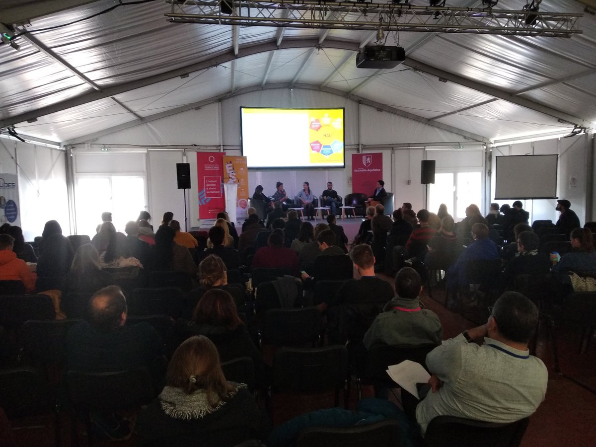 CRESS_NvlleAqui's tweet photo. Connaître, valoriser et mettre en réseau pour soutenir le développement de l’innovation sociale avec. Des ateliers, présentation des lauréats de l’AMI Nouvelle Aquitaine 
#innovationsociale #caisseepargne #culture #AMI #recherche #cooperation https://t.co/uvyzZRfSi2