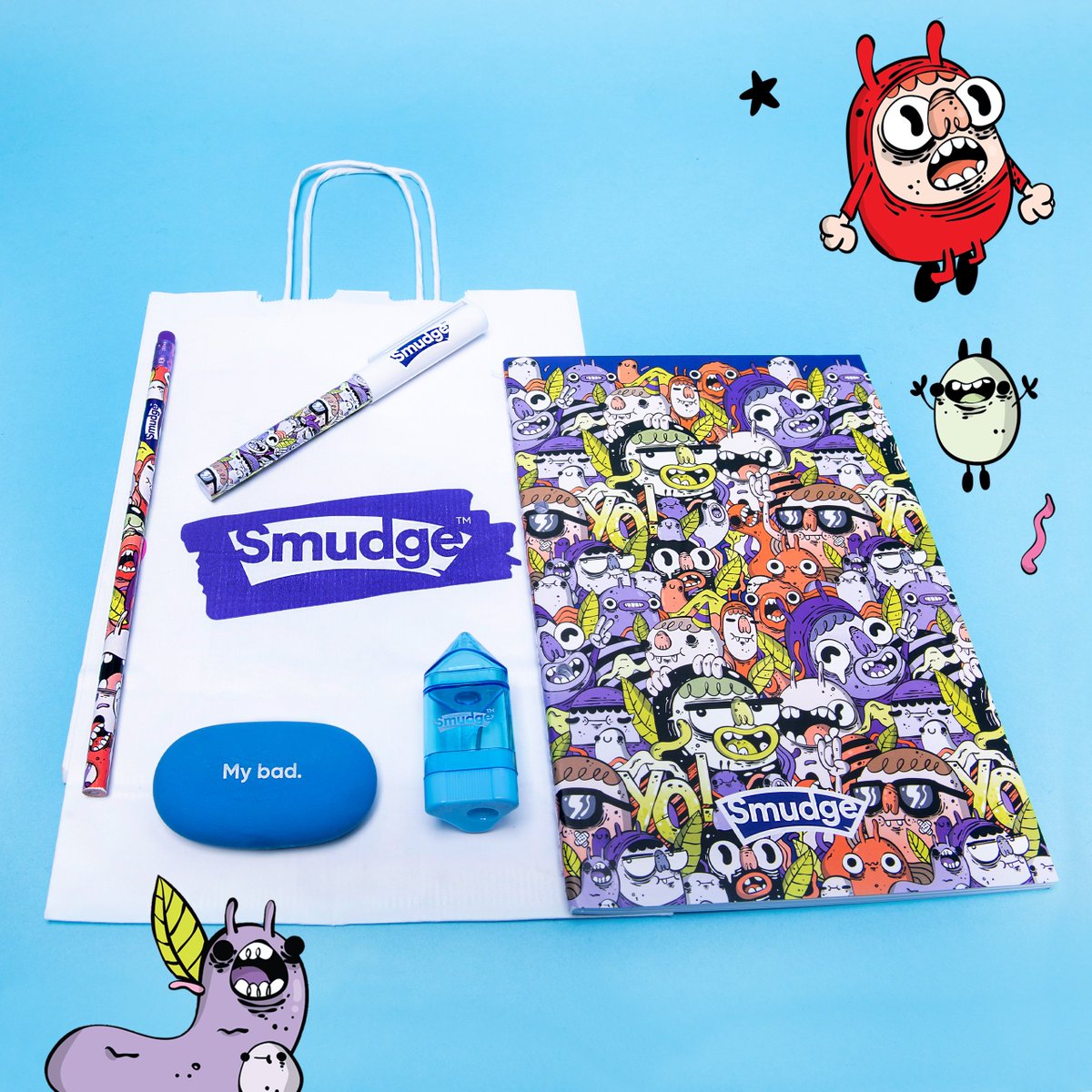 SmudgeWorld's tweet image. Our @SmudgeWorld #PartyBag Sets🛍present a unique mix of smarts, Creative or logical? Bookish or streetsmart? The perfect thank you gift to mark any memorable occasion.For the most talked about party gifts on the town get the party started....and finished with a bang 💥

#party