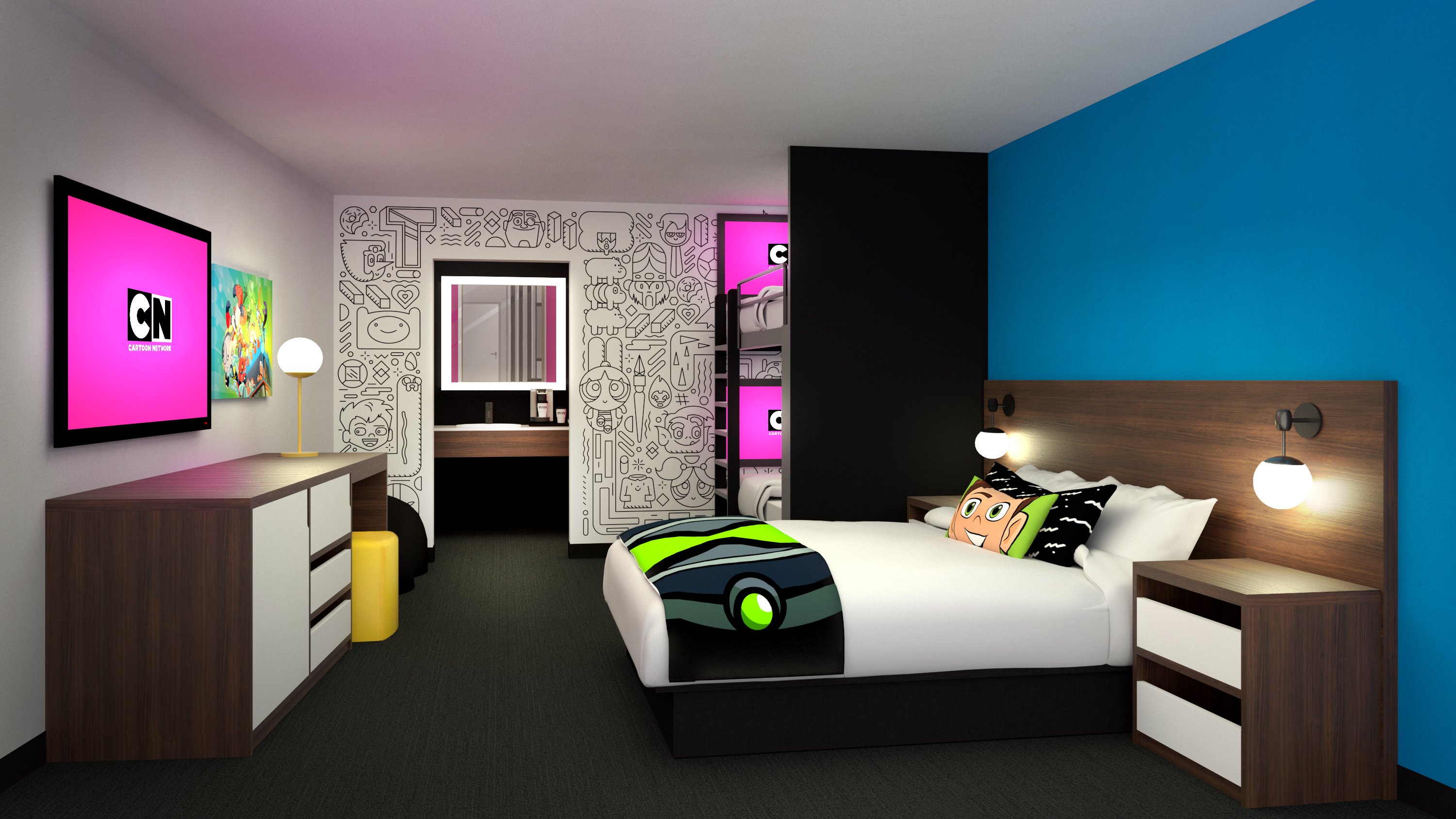 Cartoon Network Hotel - Starting Monday morning off right. What's it like  to wake up in one of our Dream Suites? #EatSleepCartoon #DreamSuites