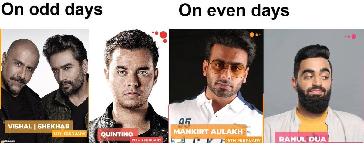 EngifestDtu's tweet photo. Be it an odd day or even, Engifest always has the best entertainment to offer 😉 
Engifest '19 had a great start line-up, Engifest '20 will have a Utopian one😍

#OddEven #oddevenscheme #DelhiPollution #Delhi #engifestdtu https://t.co/vdX4ol3uX4