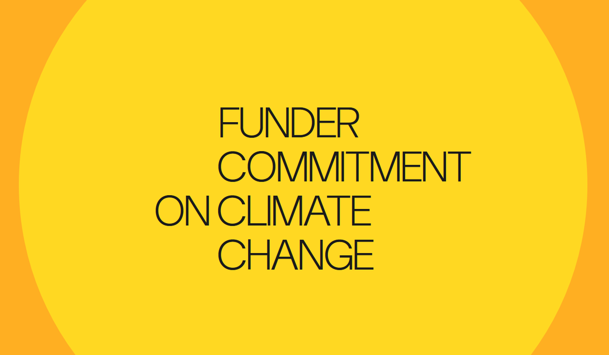 ArcadiaFund's tweet photo. Today we signed the #FunderCommitment. The scale of the crisis we face &amp; scale of solutions needed, leave no time &amp; no room for 'business as usual'. We must all play part in addressing the causes of climate breakdown &amp; supporting adaptation to its effects https://t.co/x8wa76XXqo https://t.co/E4bVCOUjqb