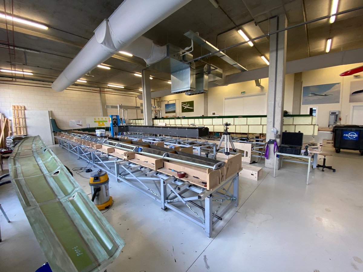 RyanVuNL's tweet photo. @AmpyxPower AP3 wing and fuselage close-out preparations completed. #UAS #UAV #Drones #Innovation #AWES #AirborneWindEnergy #RenewableEnergy #WindEnergy #Aerospace #Airborne #Wind #Energy https://t.co/VNip8p87yG